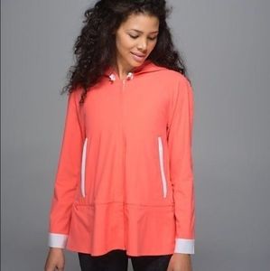 Lululemon 'Sun Showers' Jacket - Grapefruit